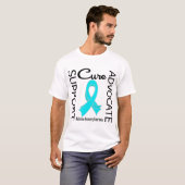 Support Advocate Cure Addication Recovery T-shirt (Voorkant volledig)