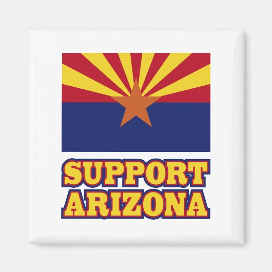 Support Arizona Magneet (Voorkant)