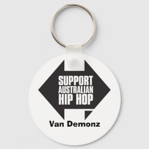 SUPPORT Aussie Hip Hop Sleutelhanger