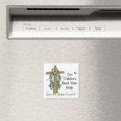 Support Autism Research Frigo Magnet (In Situ (Lave-vaisselle))