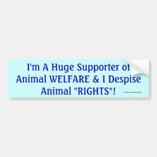 Support AW, Despise AR Bumpersticker