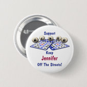 Support Bingo Ronde Button 5,7 Cm (Voorkant /achterkant)