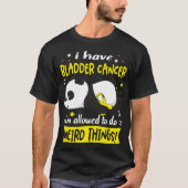 Support Bladder Cancer Awareness Gifts T-shirt (Voorkant)