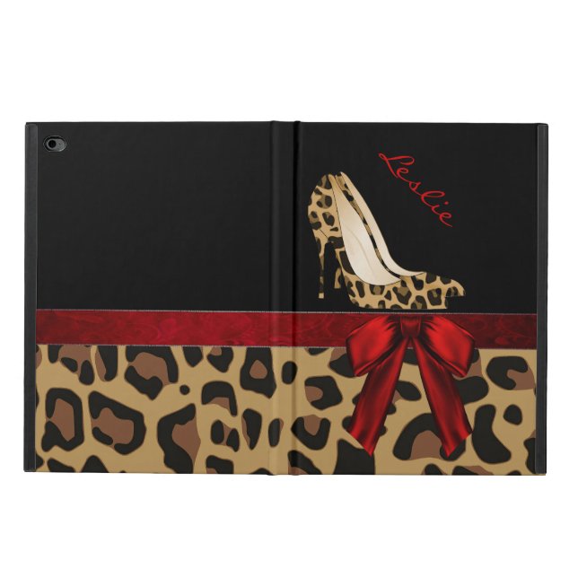 Support Chic Jaguar Stilettos iPad Air 2 Coque (Extérieur)