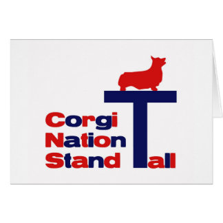 Support de nation de corgi grand