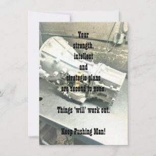 Support de sa carte de voeux plate