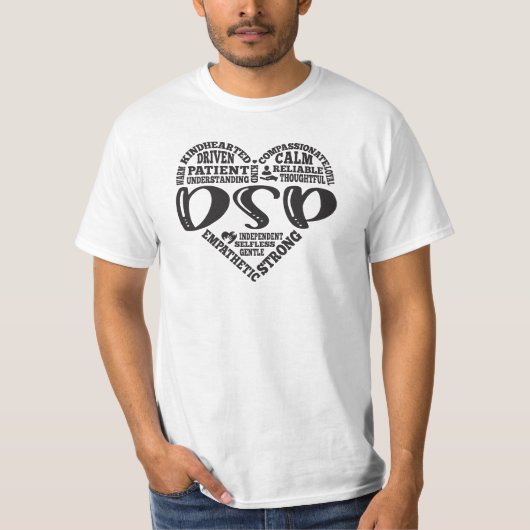 Support direct professionnel dsp coeur T-shirt (Devant)
