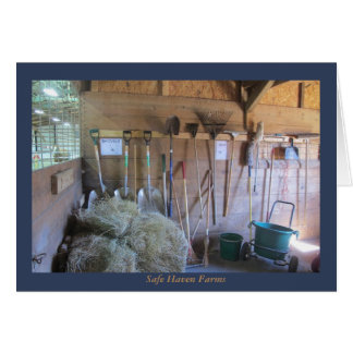 Support d'outil aux fermes d'asile sûr