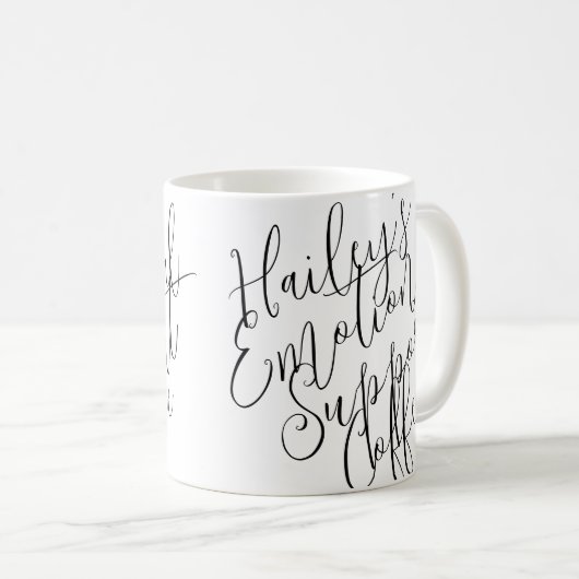 Support émotionnel Café Mug (Devant droit)