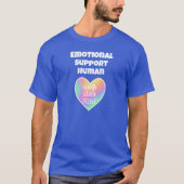 Support émotionnel Hugs Humains Unisex T-Shirt (Devant)