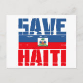 SUPPORT HAITI BRIEFKAART (Voorkant)