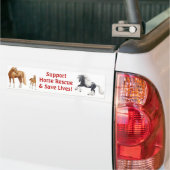Support Horse Rescue Bumpersticker (Op Truck)