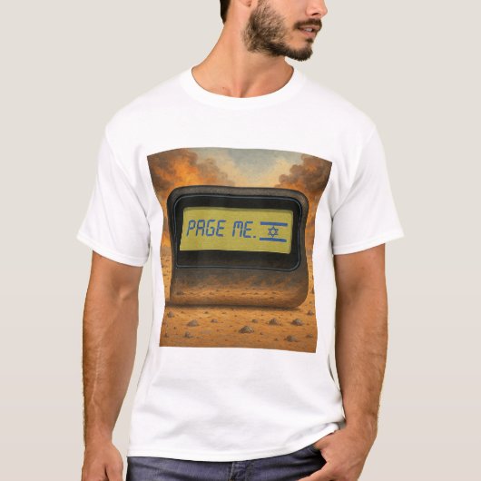 Support Israël T-shirt (Voorkant)