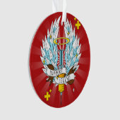 Support Legend Gamer Red Winging Syringe Cartoon (devant)