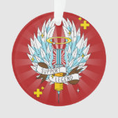 Support Legend Gamer Red Winging Syringe Cartoon (devant)