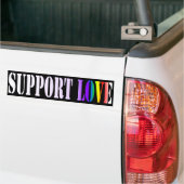 Support Love Bumpersticker (Op Truck)