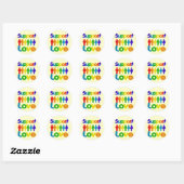 Support Love Ronde Sticker (Vel)