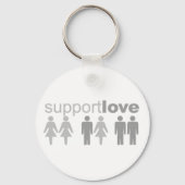 Support Love Sleutelhanger (Voorkant)