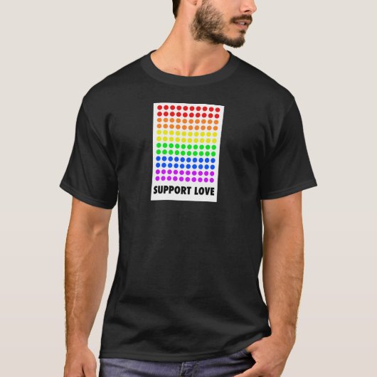 Support Love T-shirt (Voorkant)