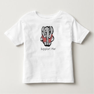 Support Me Elephant Kinder Shirts