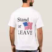 Support ou T-shirt de CONGÉ (Dos)