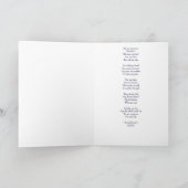 Support Poem Carte de remerciements (Intérieur)