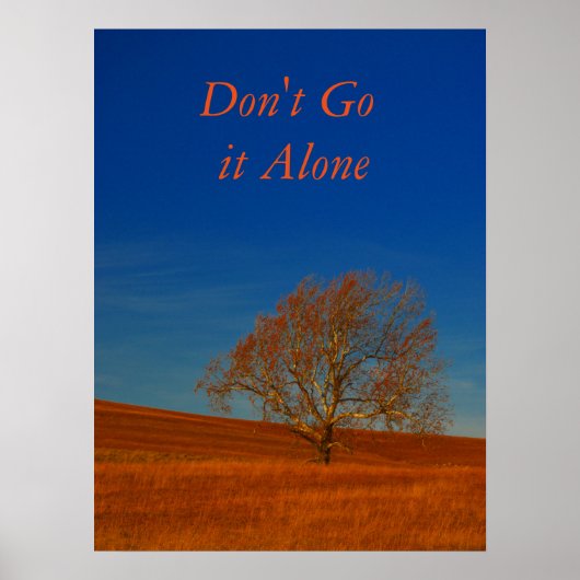 Support-Poster zoeken Poster (Voorkant)