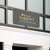 support pour le cancer de l'enfance Bannière Panne (Bâtiment extérieur)