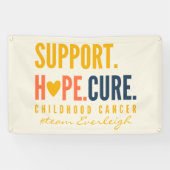 support pour le cancer de l'enfance Bannière perso (Horizontal)