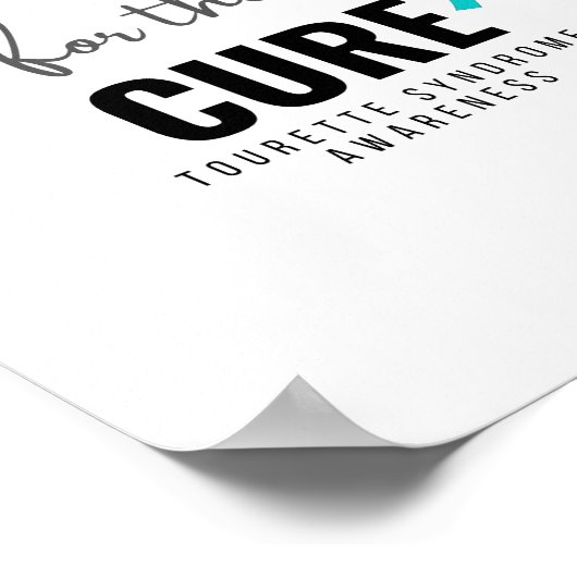 support pour le cure Tourette's Poster & Prints (Coin)