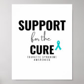 support pour le cure Tourette's Poster & Prints (Devant)