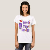 Support pour le T-shirt d'amour (Devant entier)