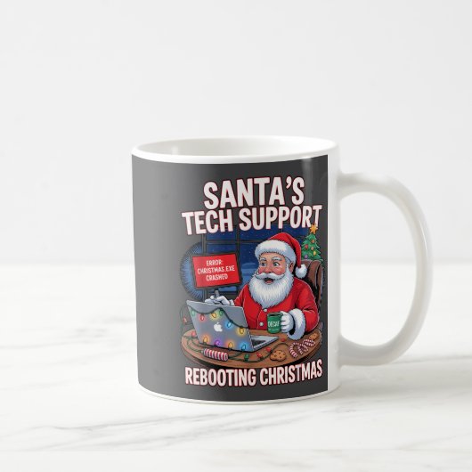 Support Rebooting s Santa Tech Vibes Koffiemok (Rechts)