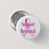 Support Research Breast Cancer Button (Voorkant /achterkant)