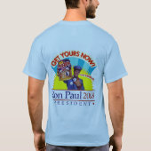 Support Ron Paul  Shirt (Achterkant)