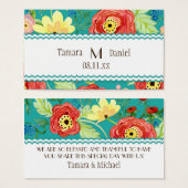 Support Rose de feuille de Ranunculus moderne (Devant & derrière)