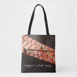 Support School Music Xylophone-Tas Draagtas