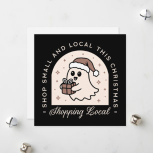 Support shop kleine lokale kerstcadeau geven feestdagenkaart