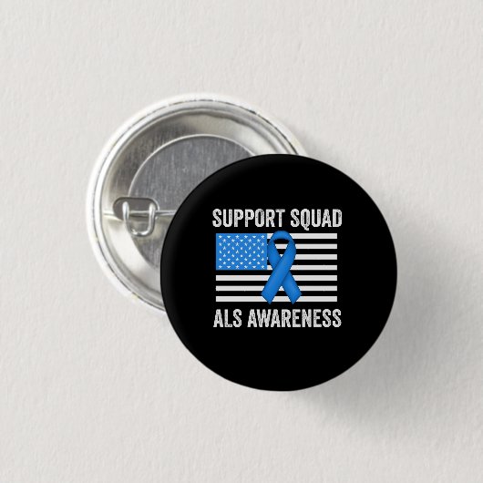 Support Squad ALS Bewustzijn Ronde Button 3,2 Cm (Voorkant /achterkant)