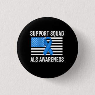 Support Squad ALS Bewustzijn Ronde Button 3,2 Cm