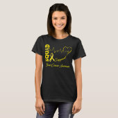 Support Squad BONE CANCER AWARE T-shirt (Voorkant volledig)
