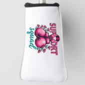 Support Squad Borstkanker Bewustzijn Handschoenen  Golfheadcover (Draai 90)