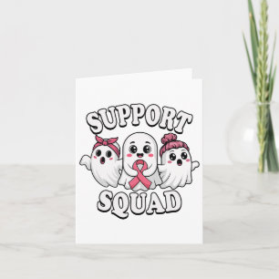 Support Squad Borstkanker Bewustzijn Schattigee ge Kaart