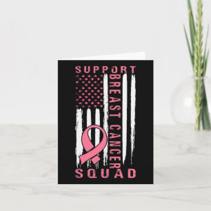 Support Squad Borstkanker – Pink Support Squad Kaart