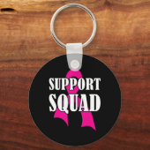 Support Squad Borstkanker - Support Squad Sleutelhanger (Voorkant)