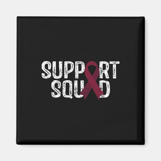 Support Squad Brain Aneurysm Awareness Magneet (Voorkant)
