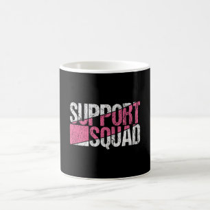 Support Squad Breast Cancer Awareness Family Koffiemok