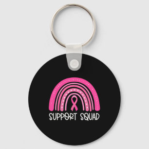 Support Squad Breast Cancer Awareness Survivor Pin Sleutelhanger