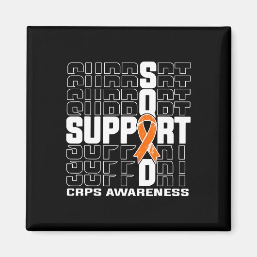 Support Squad CRPS Awareness Magneet (Voorkant)