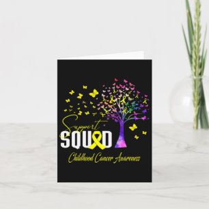 Support Squad for Childhood Cancer Awareness Kaart